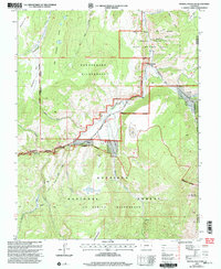 Mineral Mountain 2001 topographic map thumbnail