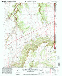 Miners Peak 1996 topographic map thumbnail