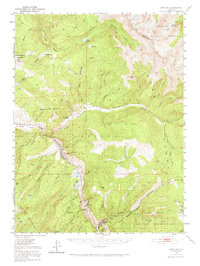 Minturn 1950 topographic map preview