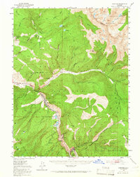 Minturn 1950 topographic map preview