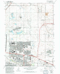 Montbello 1965 topographic map thumbnail