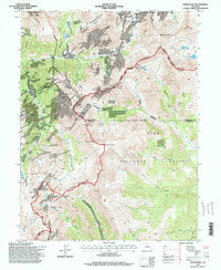 Montezuma 1994 topographic map thumbnail