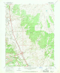 Monument 1961 topographic map thumbnail