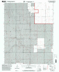 Moore Draw NW 1997 topographic map thumbnail