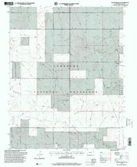 Moore Draw SW 1996 topographic map thumbnail