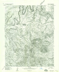 Moqui SE 1957 topographic map thumbnail