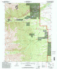 Mount Antero 1994 topographic map thumbnail