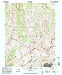 Mount Champion 1994 topographic map thumbnail