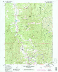 Mount Deception 1954 topographic map preview