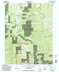 Mount Deception 1994 topographic map thumbnail