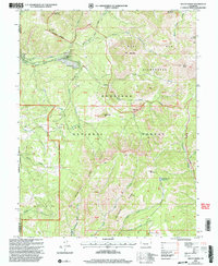 Mount Guero 2001 topographic map thumbnail