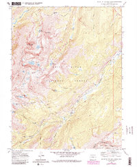 Mount Of The Holy Cross 1970 topographic map thumbnail