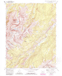 Mount Of The Holy Cross 1970 topographic map thumbnail