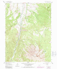 Mount Sopris 1961 topographic map thumbnail