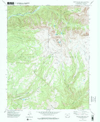 Mountain View Crest 1973 topographic map thumbnail