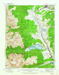 Mt Elbert 1935 topographic map preview