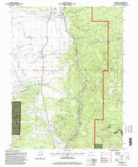 Nathrop 1994 topographic map thumbnail