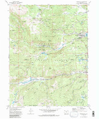 Nederland 1972 topographic map thumbnail