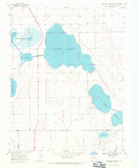 Neenoshe Reservoir 1967 topographic map preview