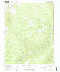 Nipple Mountain 1963 topographic map thumbnail