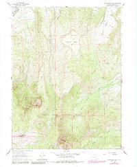 North Mamm Peak 1960 topographic map thumbnail