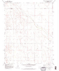 North Of Chivington 1982 topographic map thumbnail