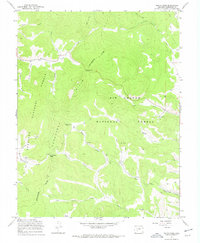North Pass 1967 topographic map thumbnail