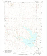 North Sterling Reservoir 1978 topographic map thumbnail