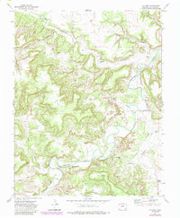 O V Mesa 1972 topographic map thumbnail