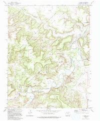 O V Mesa 1993 topographic map thumbnail