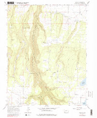 Oak Hill 1964 topographic map thumbnail