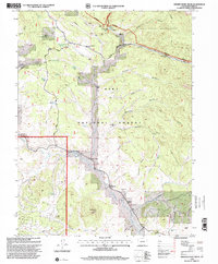 Observatory Rock 1994 topographic map thumbnail