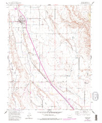 Olathe 1955 topographic map thumbnail