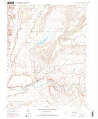 Orchard City 1962 topographic map thumbnail