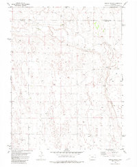 Oswald Ranch 1982 topographic map thumbnail