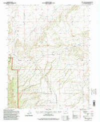 Owl Canyon 1994 topographic map thumbnail