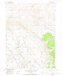 Owl Ridge 1955 topographic map thumbnail