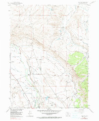 Owl Ridge 1955 topographic map thumbnail