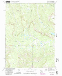 Oyster Lake 1977 topographic map thumbnail