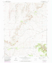 Packers Gap 1972 topographic map thumbnail