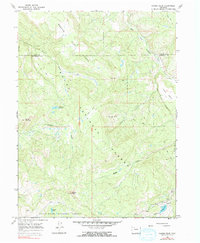 Pagoda Peak 1966 topographic map thumbnail