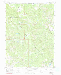 Pagoda Peak 1966 topographic map thumbnail