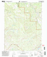 Pagoda Peak 2000 topographic map thumbnail