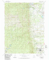 Palmer Lake 1986 topographic map thumbnail