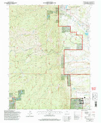 Palmer Lake 1994 topographic map thumbnail