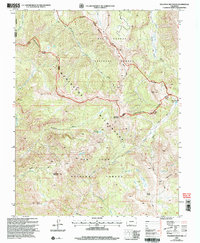 Palomino Mountain 2001 topographic map thumbnail