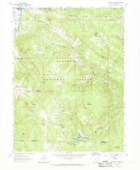 Panorama Peak 1962 topographic map thumbnail