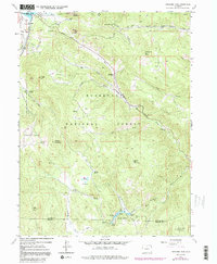 Panorama Peak 1962 topographic map thumbnail