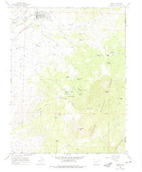 Paonia 1965 topographic map thumbnail