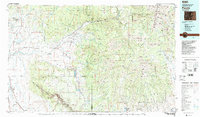 Paonia 1983 topographic map thumbnail